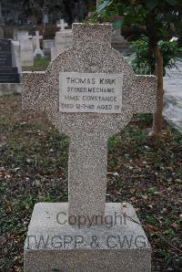 Hong Kong Cemetery - Kirk, Thomas